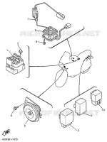 ELECTRISCH 1 voor Yamaha XJS 900 DIVERSION 1998
