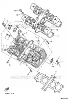 CILINDERKOP voor Yamaha XJS 900 DIVERSION 1998