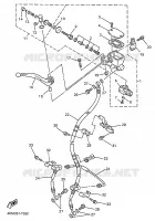 POMP VOOR voor Yamaha XJS 900 DIVERSION 1998