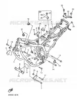 FRAME voor Yamaha XJS 900 DIVERSION 1998