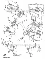 STANDAARD / VOETSTEUN voor Yamaha XJS 900 DIVERSION 1998