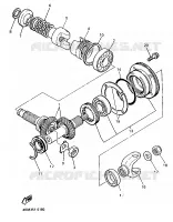 TRANSMISSIE voor Yamaha XJS 900 DIVERSION 1998