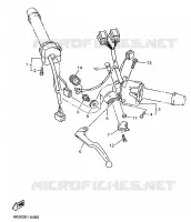 STUURSCHAKELAAR / HEVEL voor Yamaha XJS 900 DIVERSION 1998