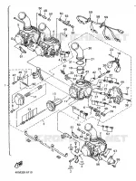 CARBURATEUR  voor Yamaha XJS 900 DIVERSION 1998