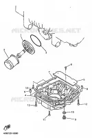 OLIEFILTER voor Yamaha XJS 900 DIVERSION 1998