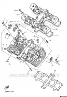 CILINDERKOP voor Yamaha XJS 900 DIVERSION 1998