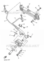 OLIEKOELER voor Yamaha XJS 900 DIVERSION 1998