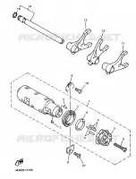 SCHAKELWALS voor Yamaha XJS 900 DIVERSION 1998