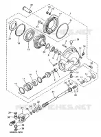 AANDRIJFAS voor Yamaha XJS 900 DIVERSION 1998