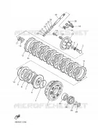 STARTMOTOR KOPPELINGS voor Yamaha XJS 900 DIVERSION 2000