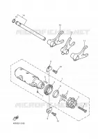 SCHAKELWALS voor Yamaha XJS 900 DIVERSION 2000