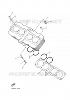 CILINDER voor Yamaha XJS 900 DIVERSION 2000