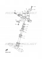 STUUR voor Yamaha XJS 900 DIVERSION 2000