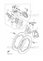 REMKLAUW VOOR voor Yamaha XJS 900 DIVERSION 2000