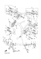 STANDAARD / VOETSTEUN voor Yamaha XJS 900 DIVERSION 2000