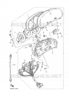 TELLERSET voor Yamaha XJS 900 DIVERSION 2000