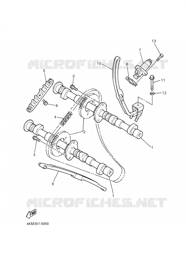 NOKKENAS / KETTING Yamaha MOTO 900 2000 DIVERSION  XJ900S