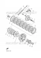 STARTMOTOR KOPPELINGS voor Yamaha XJS 900 DIVERSION 2001