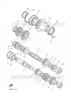 TRANSMISSIE voor Yamaha XJS 900 DIVERSION 2001