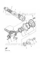 TRANSMISSIE voor Yamaha XJS 900 DIVERSION 2001
