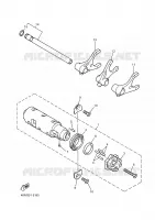 SCHAKELWALS voor Yamaha XJS 900 DIVERSION 2001