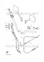 STUUR / KABEL voor Yamaha XJS 900 DIVERSION 2001