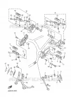 STANDAARD / VOETSTEUN voor Yamaha XJS 900 DIVERSION 2001