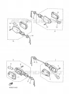 KNIPPERLICHT voor Yamaha XJS 900 DIVERSION 2001