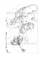 TELLERSET voor Yamaha XJS 900 DIVERSION 2001