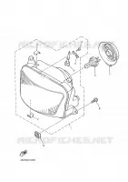 KOPLAMP 2 voor Yamaha XJS 900 DIVERSION 2001