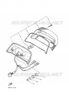 ACHTERLICHT voor Yamaha XJS 900 DIVERSION 2001