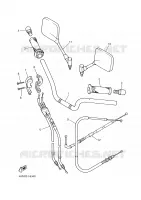 STUUR / KABEL voor Yamaha XJS 900 DIVERSION 2001