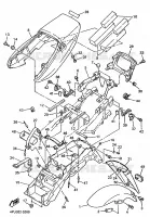 SPATBORD voor Yamaha XJR1200 1995