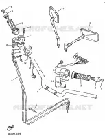 STUUR / KABEL voor Yamaha XJR1200 1995