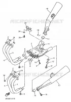 UITLAAT voor Yamaha XJR1200 1996