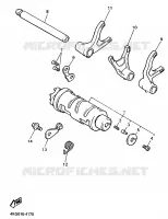 SCHAKELWALS voor Yamaha XJR1200 1996
