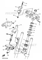 STUUR voor Yamaha XJR1200 1996