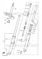 VOORVORK voor Yamaha XJR1200 1996