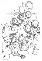 TELLERSET voor Yamaha XJR1200 1996