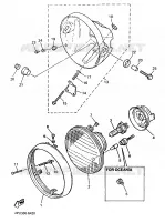 KOPLAMP voor Yamaha XJR1200 1996