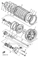 STARTMOTOR KOPPELINGS voor Yamaha XJR1200 1996