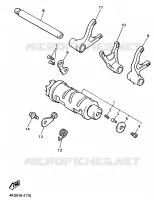 SCHAKELWALS voor Yamaha XJR1200 1996