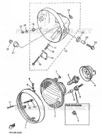 KOPLAMP voor Yamaha XJR1200 1996