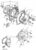 DEKSEL   MOTOR 1 voor Yamaha XJR1200 1996