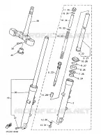 VOORVORK voor Yamaha XJR1200 1996