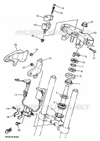STUUR voor Yamaha XJR1200 1996