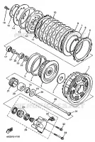 STARTMOTOR KOPPELINGS voor Yamaha XJR1200 1998