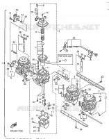 CARBURATEUR  voor Yamaha XJR1200 1998