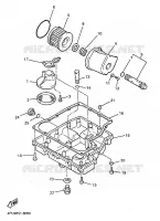 OLIEFILTER voor Yamaha XJR1200 1998