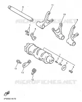 SCHAKELWALS voor Yamaha XJR1200 1998